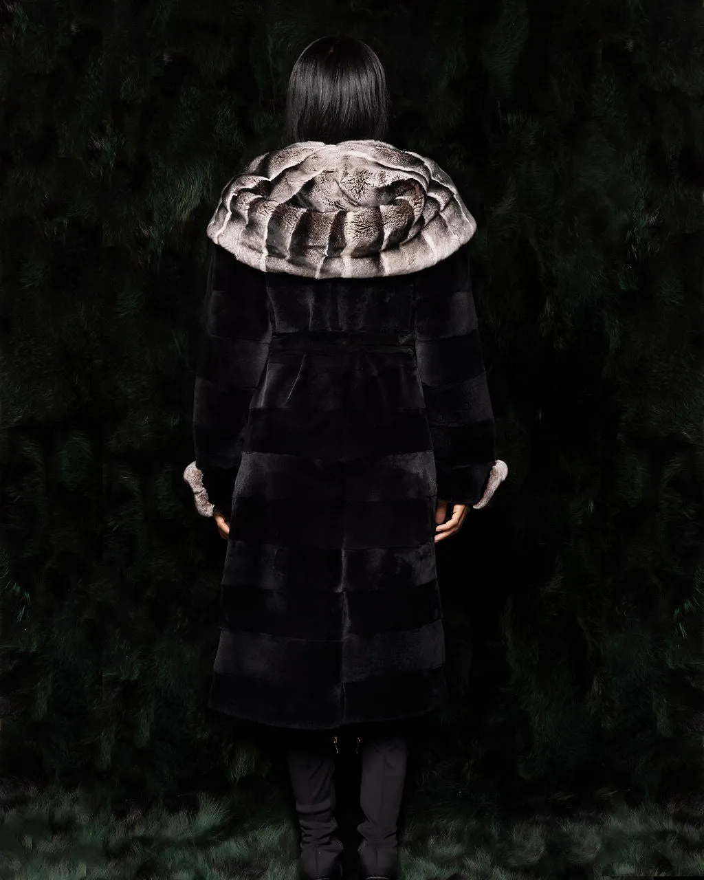 Mink Coat w. Rex Hood