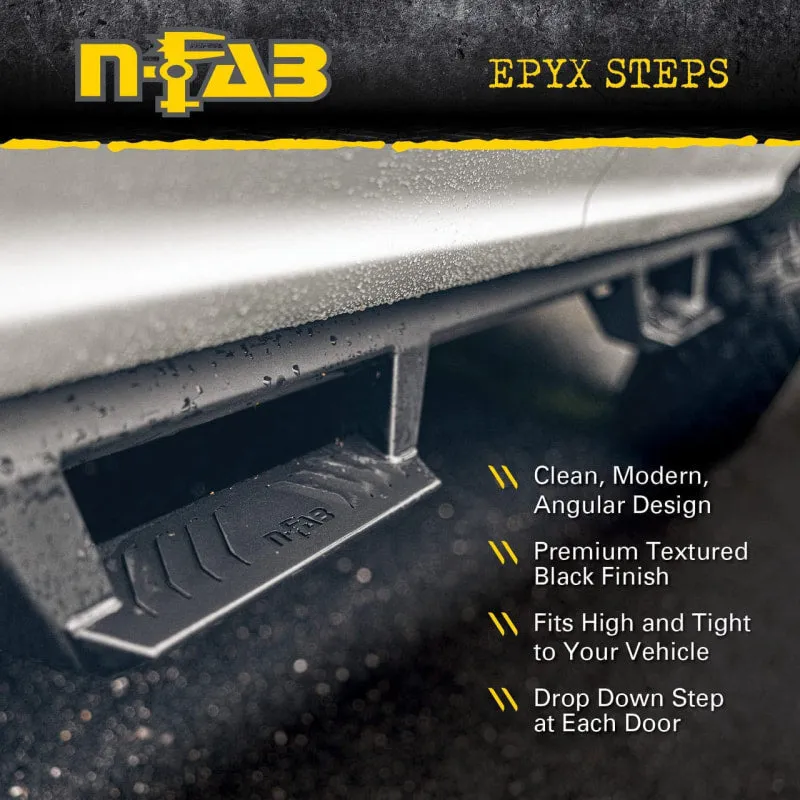 N-Fab EPYX Cab Length Side Step for Chevrolet Silverado / GMC Sierra