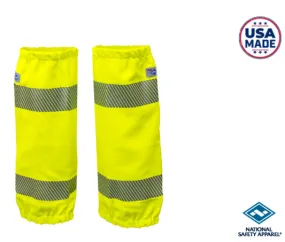 National Safety Apparel L05TVCE Hi-Vis FR Leg Gaiters Class E | No Sales Tax