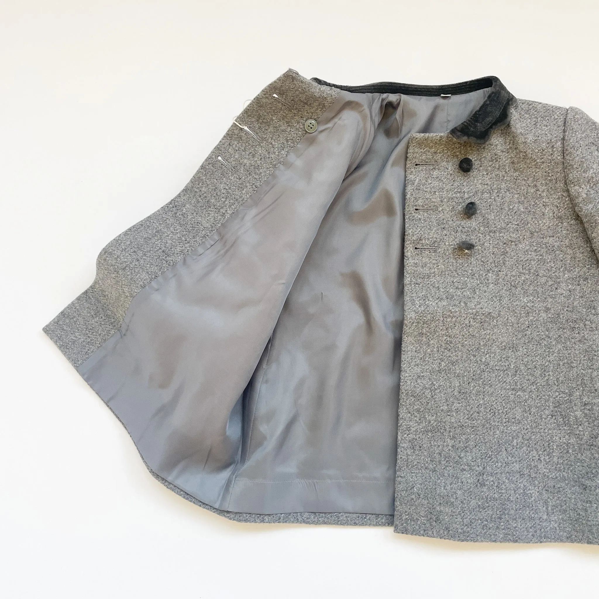 New Grey Tutto Piccolo Coat & Hat / Size 3T