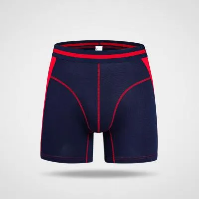 New Men Underwear Boxers Fashion Color Pants Cheap Modal Men Underwear Brand Boxers Mens Underwear Boxers Shorts Lengthened