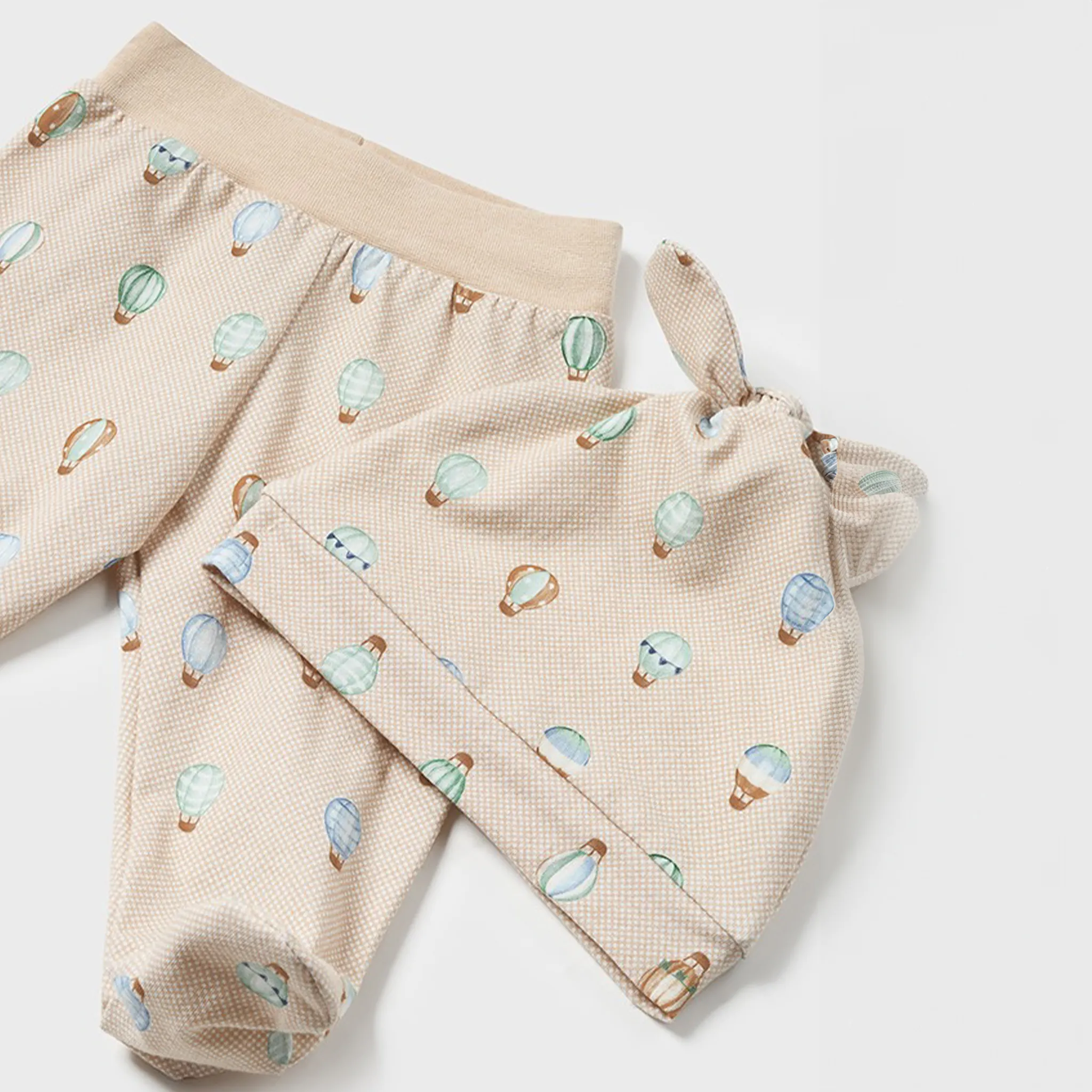 Newborn 3-Piece Set-Beige Elephant