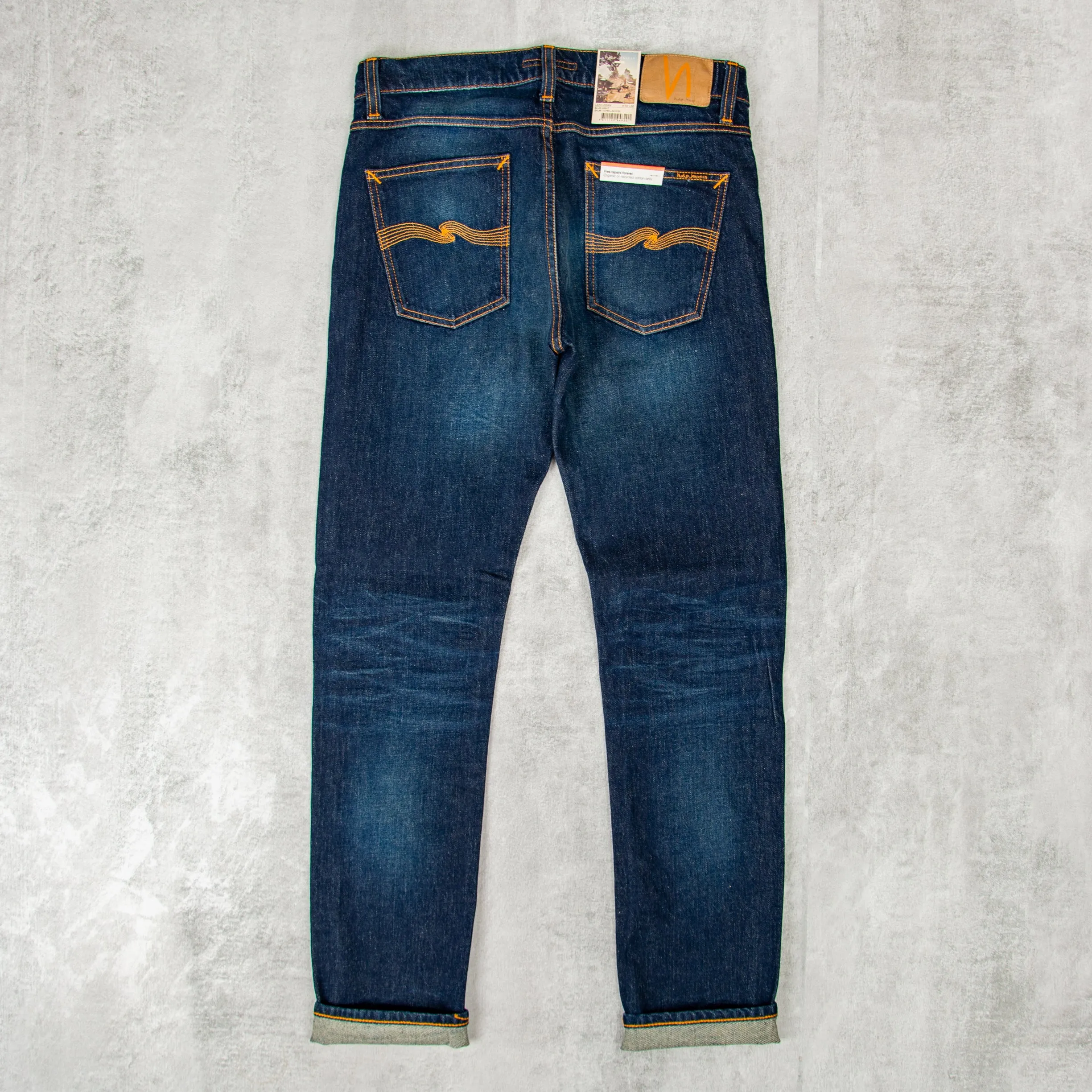 Nudie Lean Dean Jeans - Blue Night