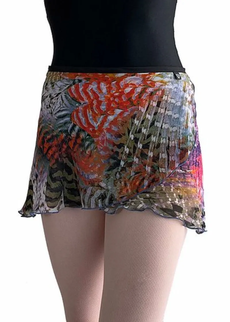 ON SALE Jule Print Wrap Skirt