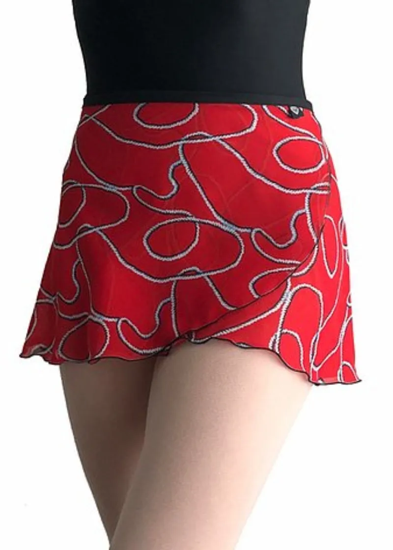 ON SALE Jule Print Wrap Skirt