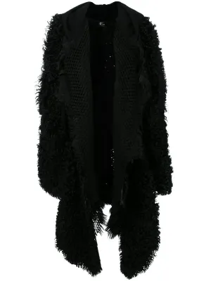 Oversized Shearling Coat