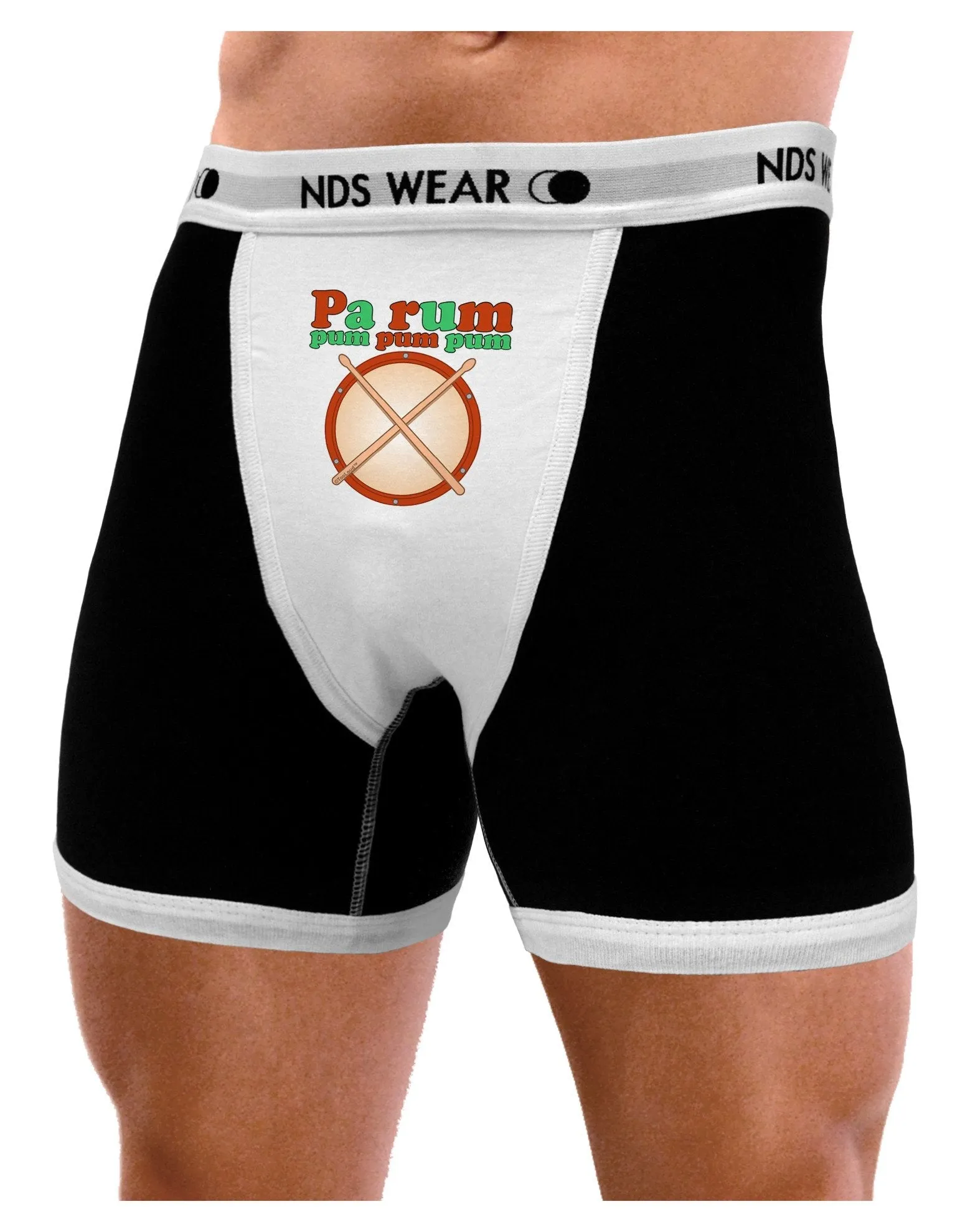 Pa Rum Pum Pum Pum Mens Boxer Brief Underwear