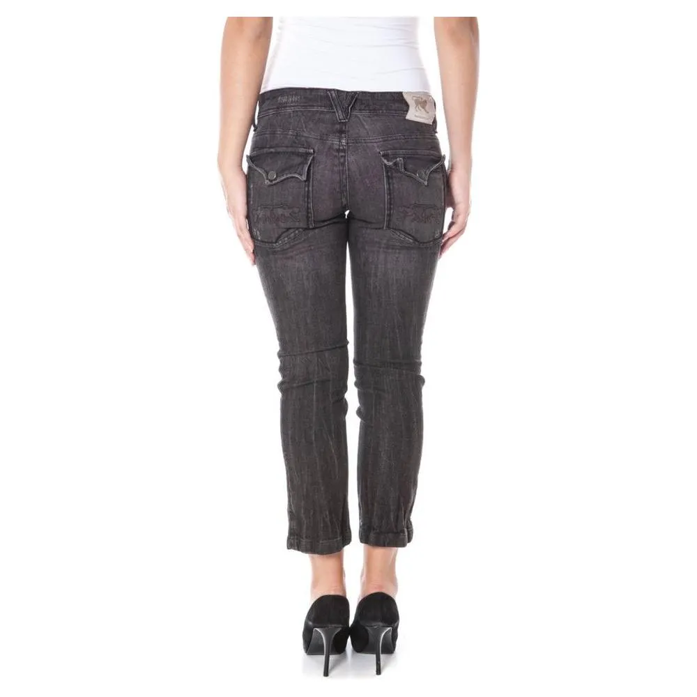 Parasuco Black Cotton Jeans & Pant