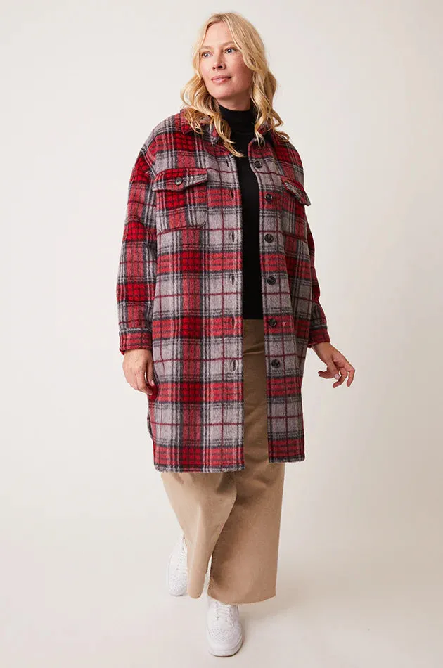 Parkhurst | Bellbrook Long Shirt Jacket | Women's