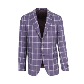 Purple Windowpane Sport Coat