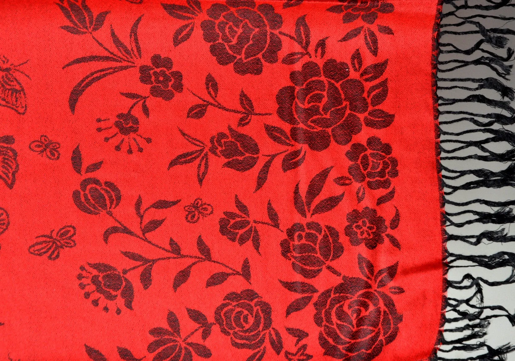 Red dual side Stole