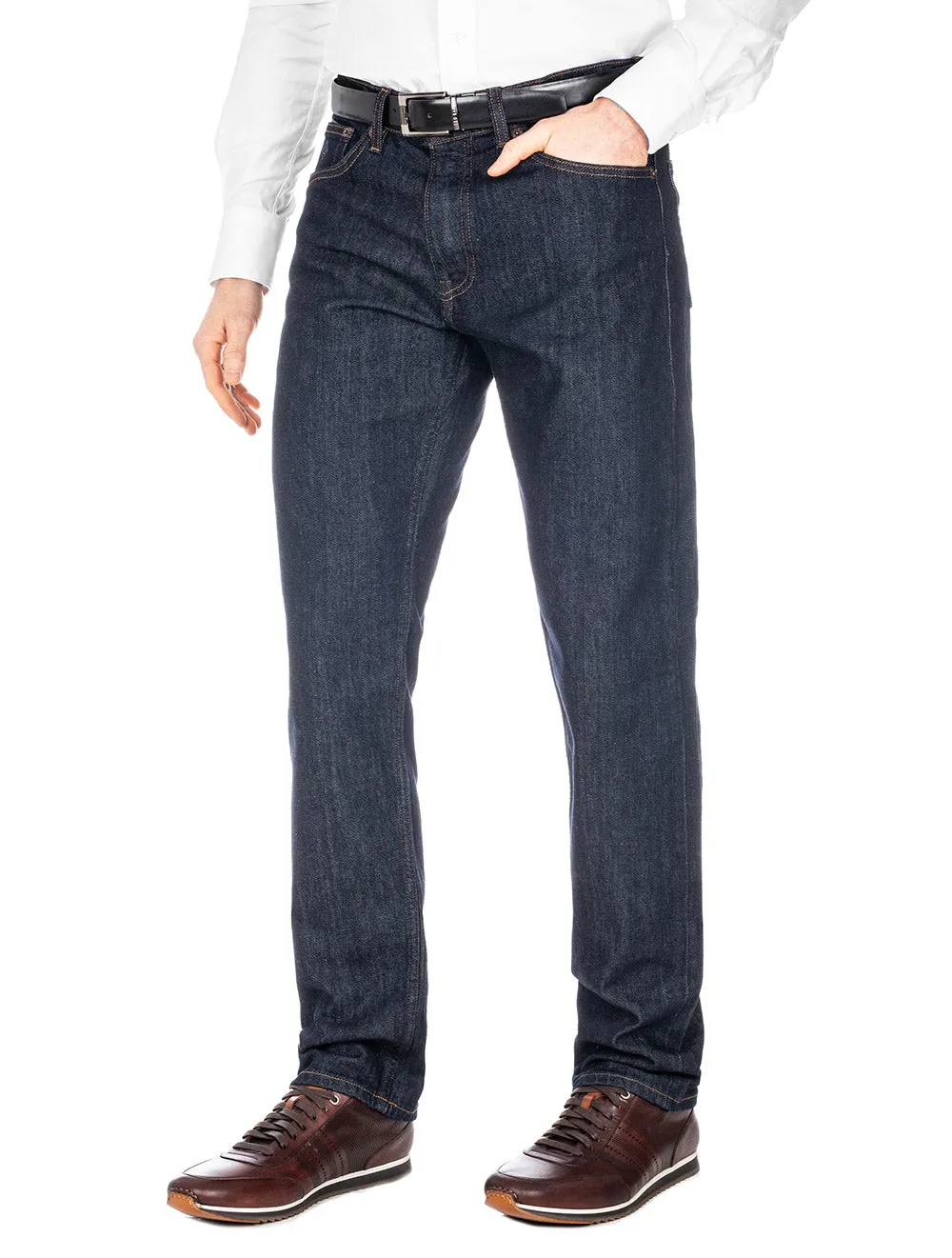 Regular Jeans Dark Blue