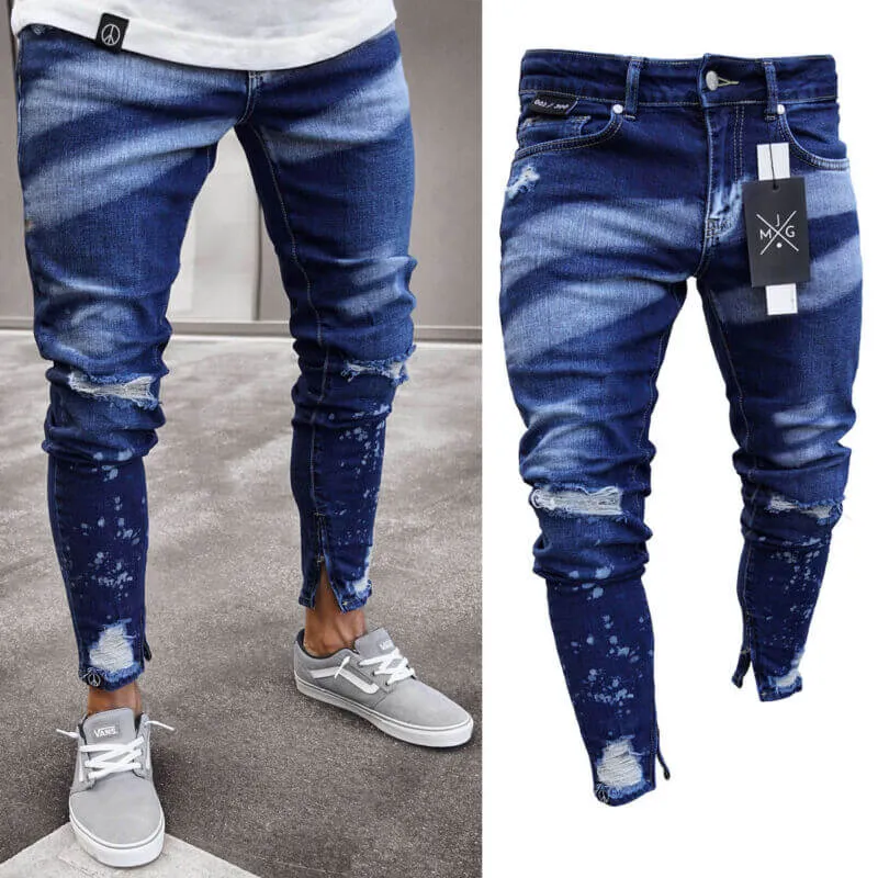 Relaxed Fit Denim RIP Jeans