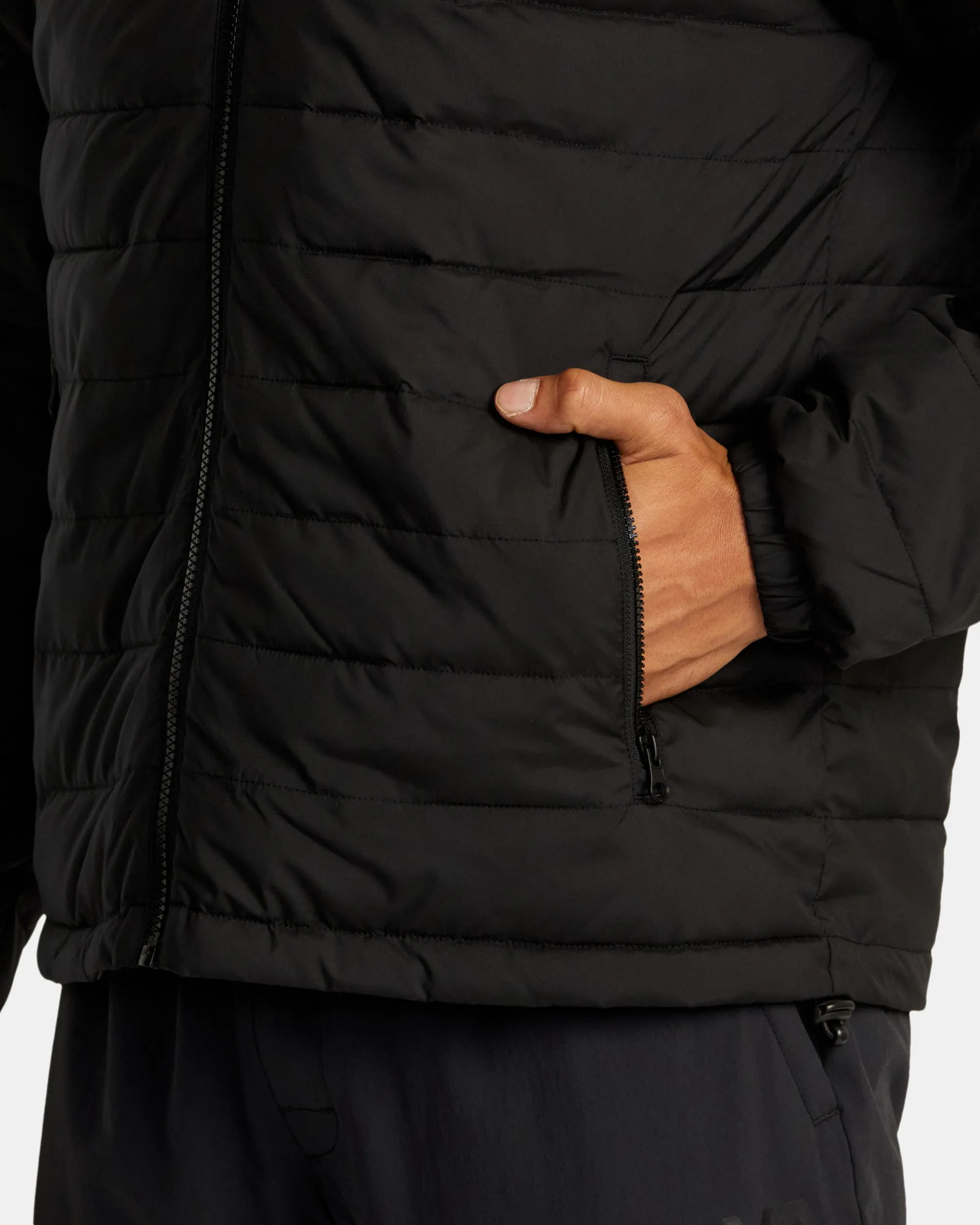 Reversible Puffer Jacket - Black 2