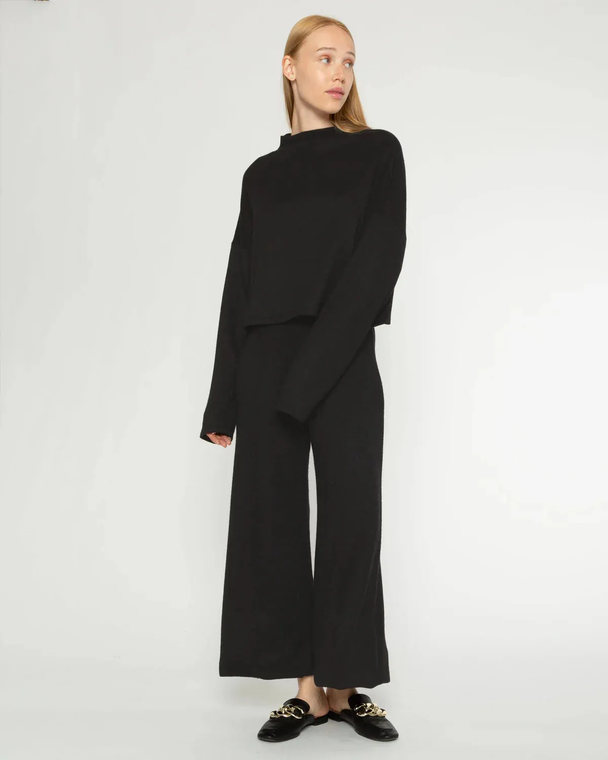 Ripley Rader Sweater Knit Wide Leg Pant