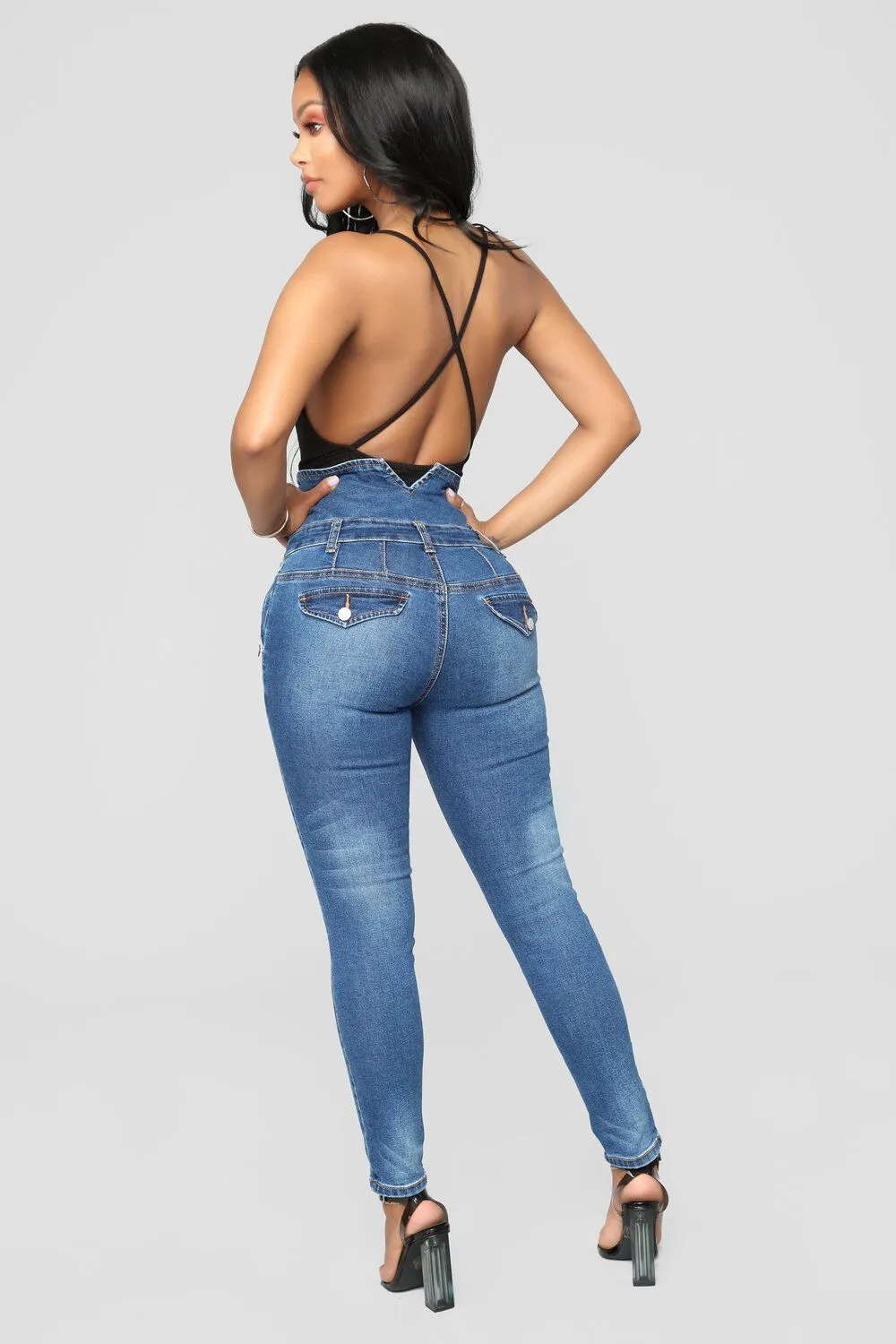 Ripped hole fashion Jeans