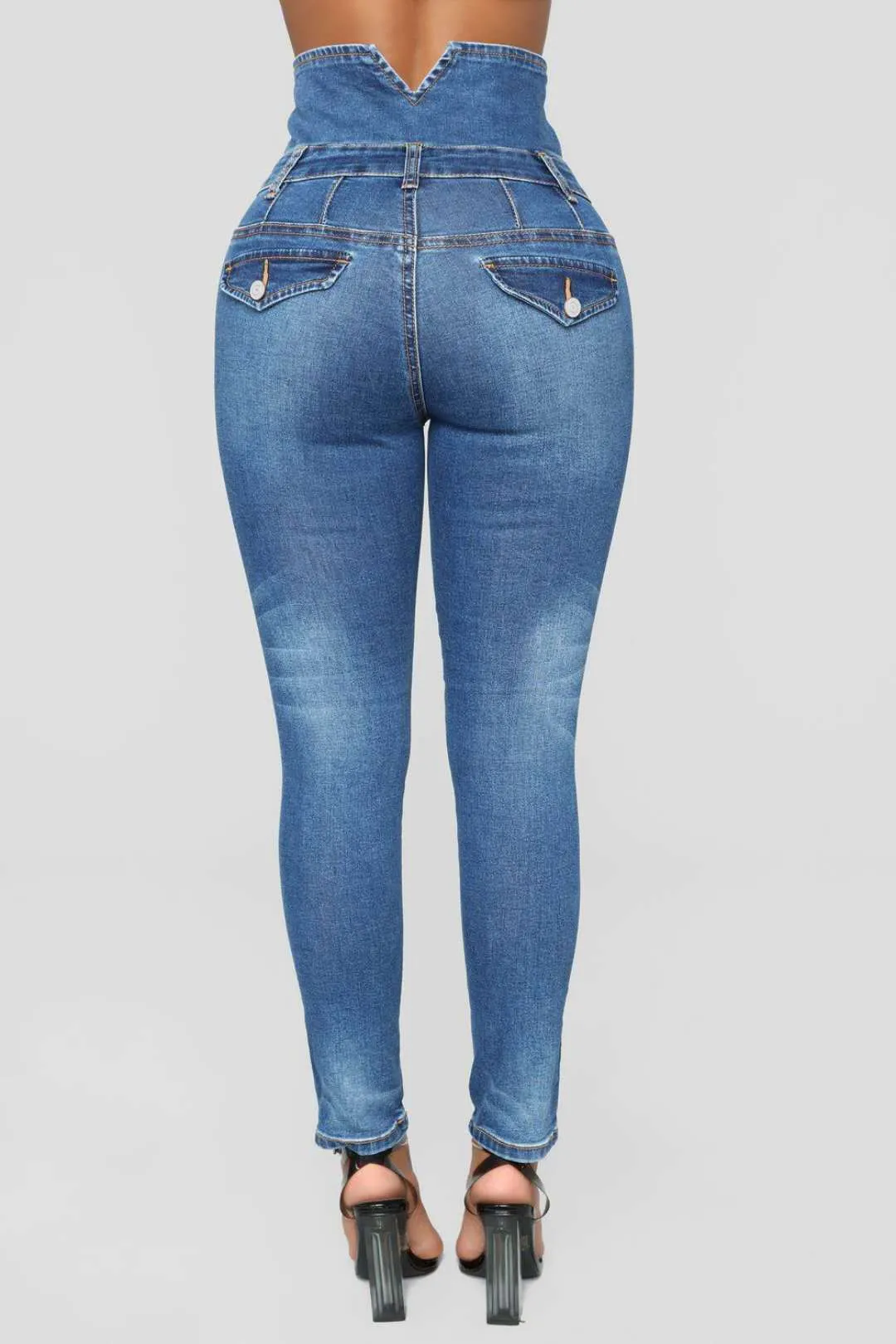 Ripped hole fashion Jeans