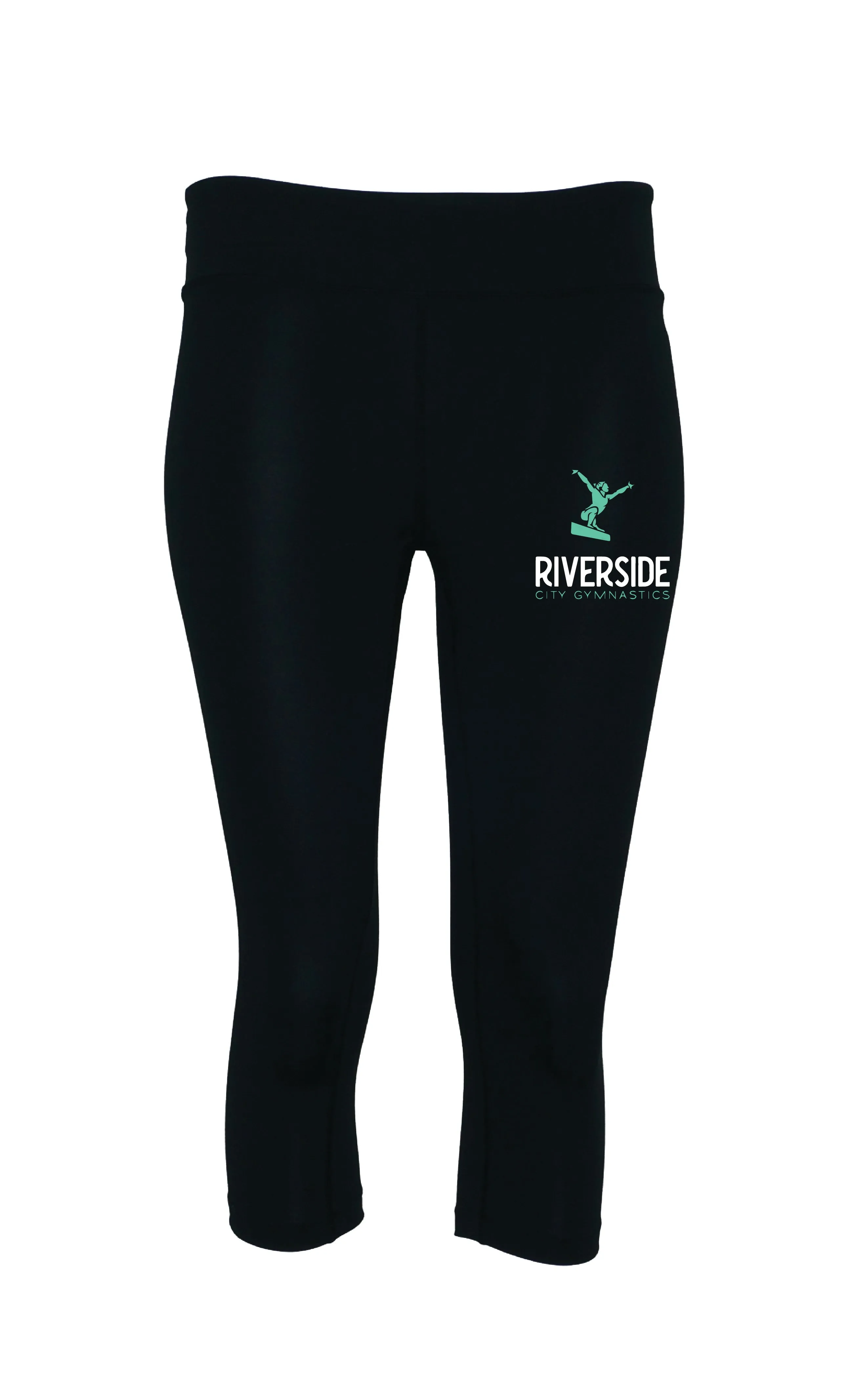 Riverside Black 3/4 Tights