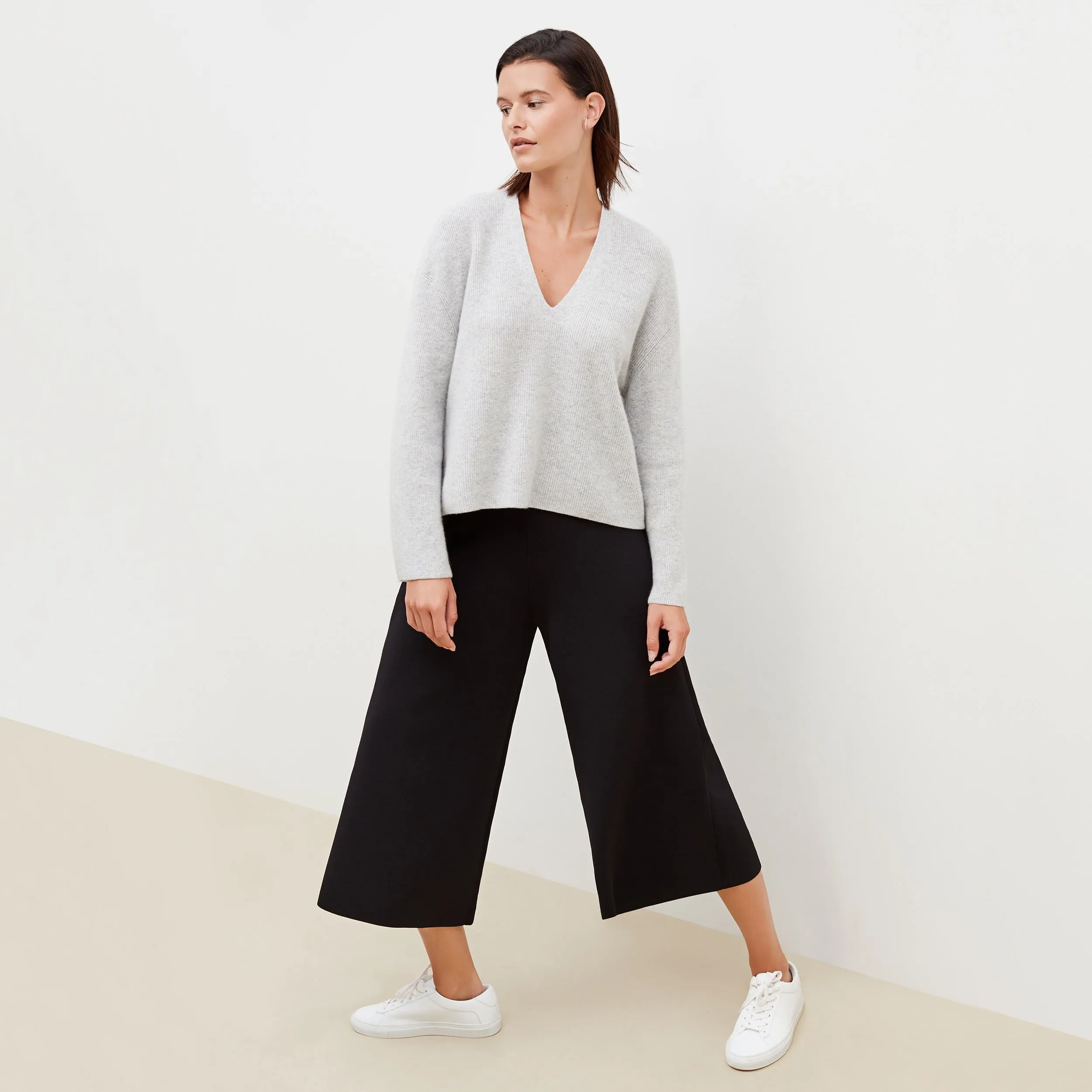 Rogala Stretch Culotte - Jardigan Knit :: Black