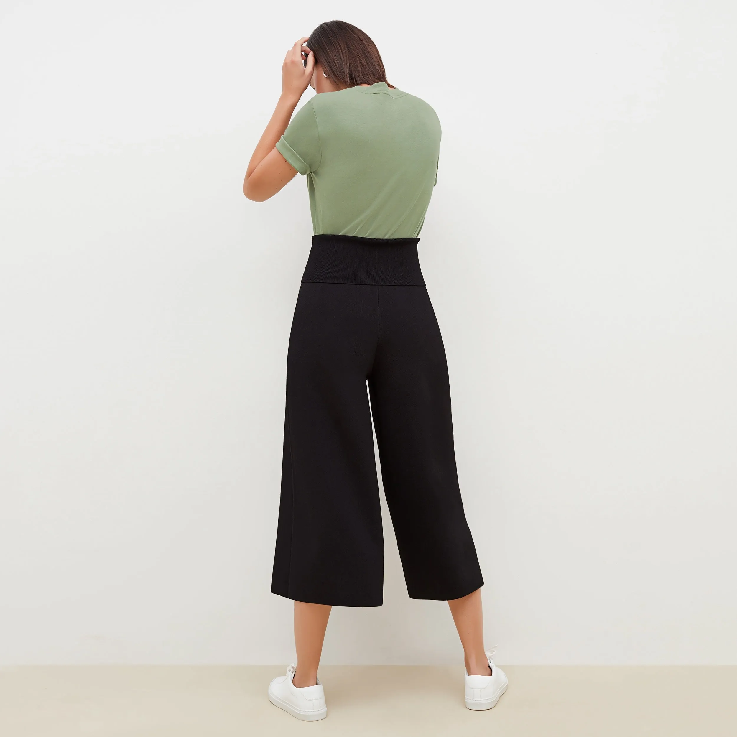 Rogala Stretch Culotte - Jardigan Knit :: Black