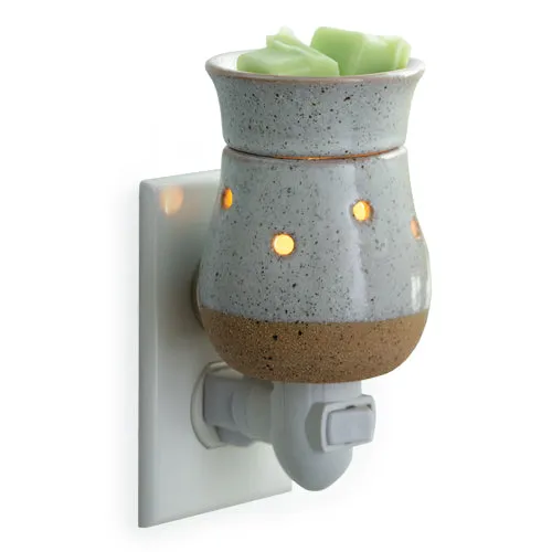 Rustic White Plug-in Wax Warmer PIRWH