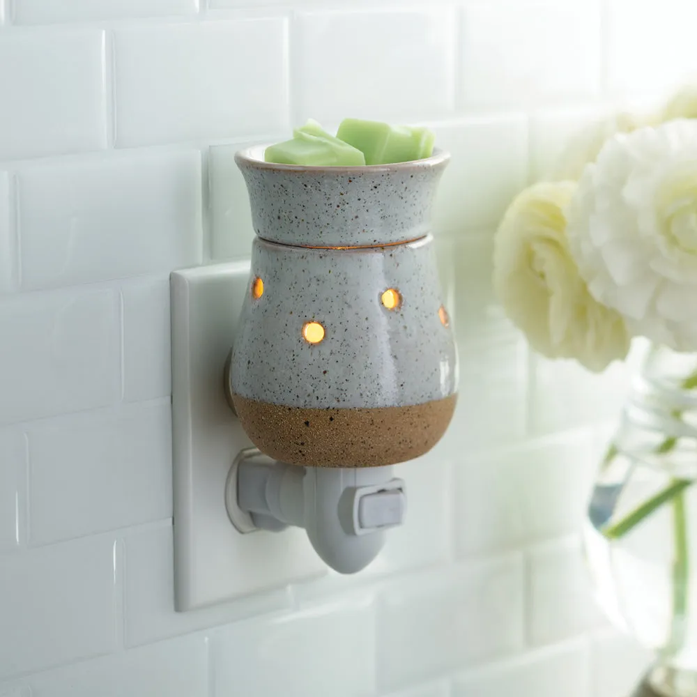 Rustic White Plug-in Wax Warmer PIRWH