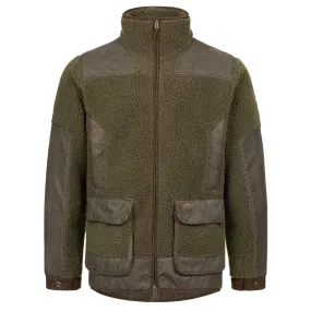 Sherpa Fleece Jacket - Dark Olive by Blaser