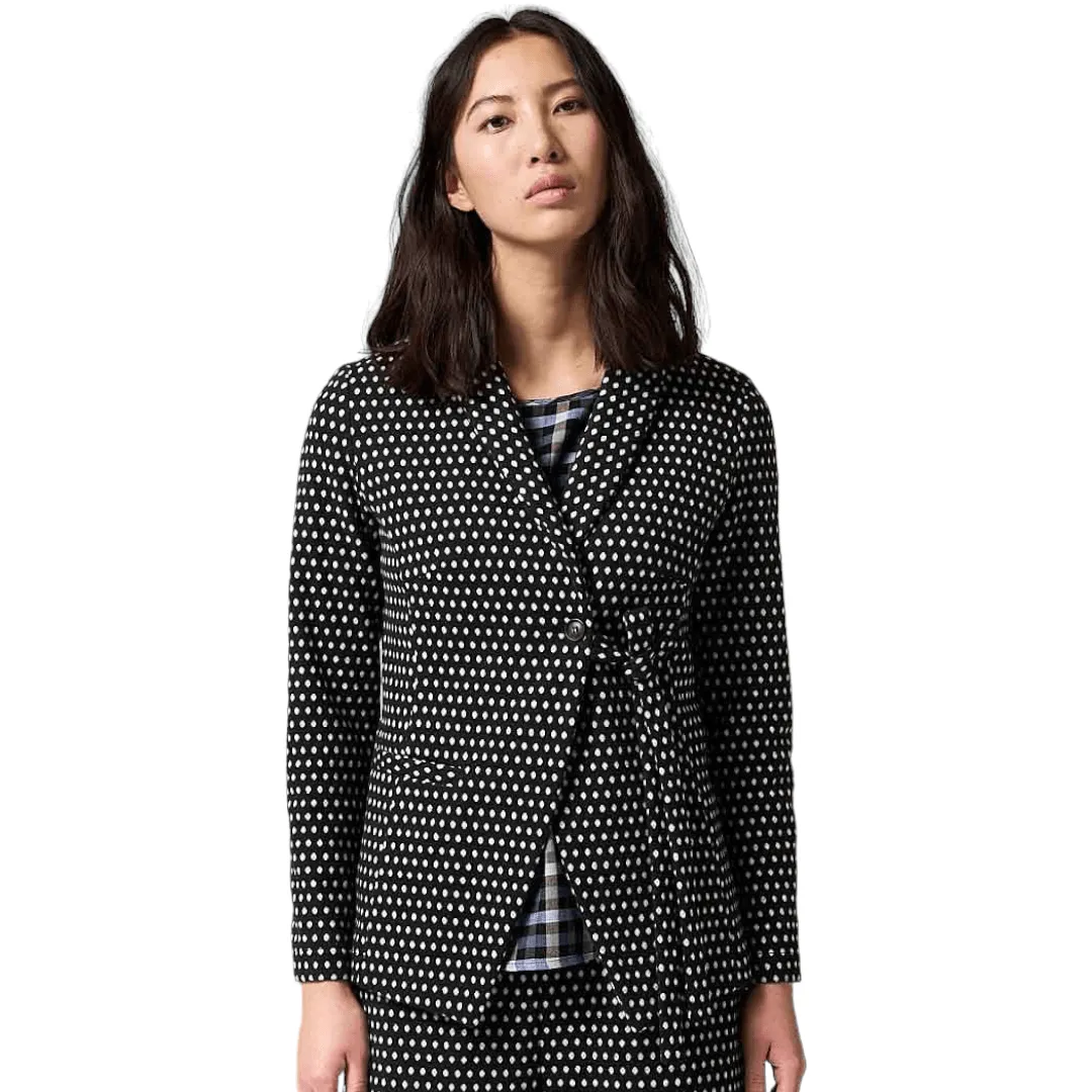 Side knot Jacket Polka Dots