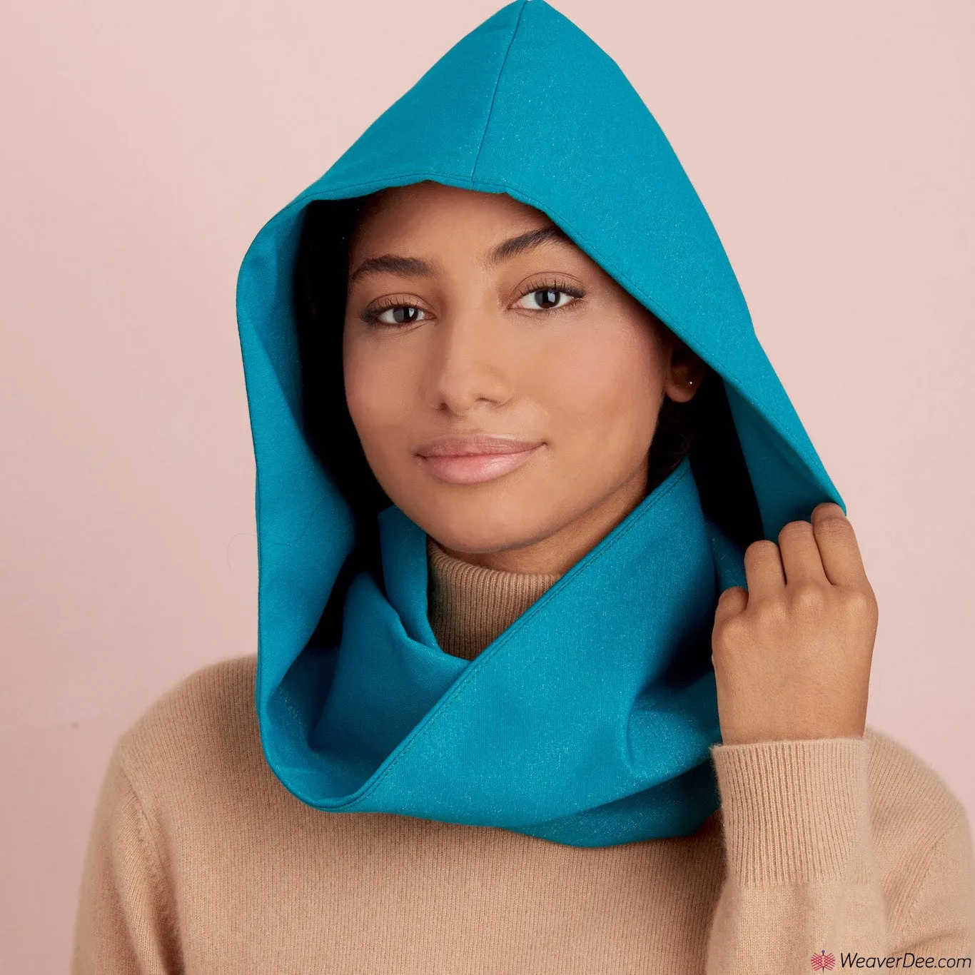 Simplicity Pattern S9368 Hat & Mask Sets: Hooded Infinity Scarf & Mask