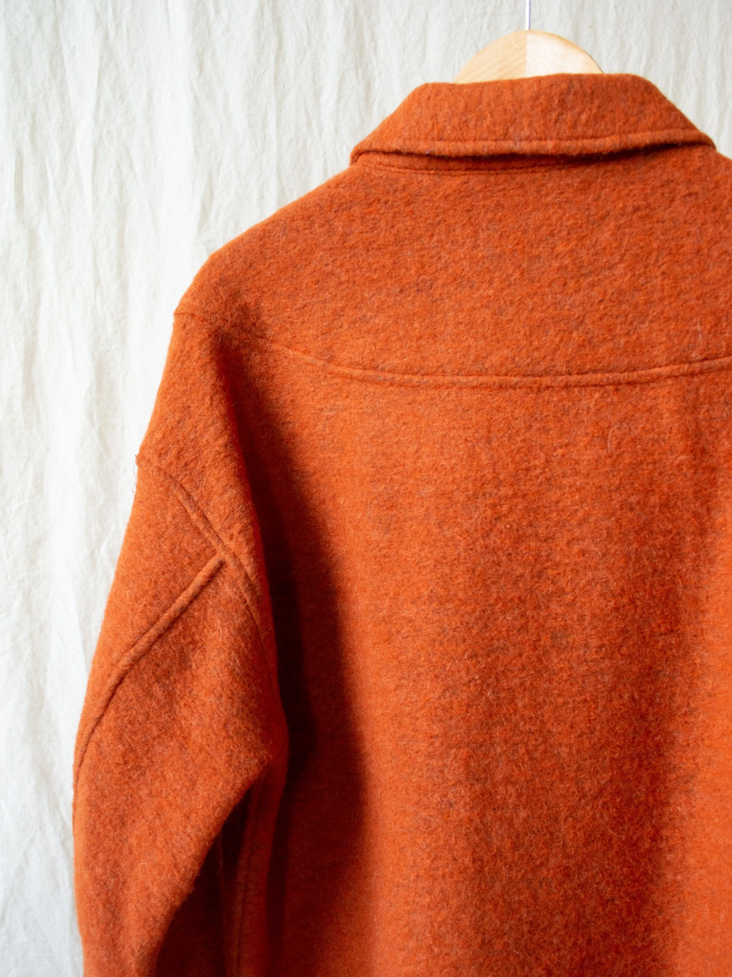 Sliba Wool Shirt - Orange