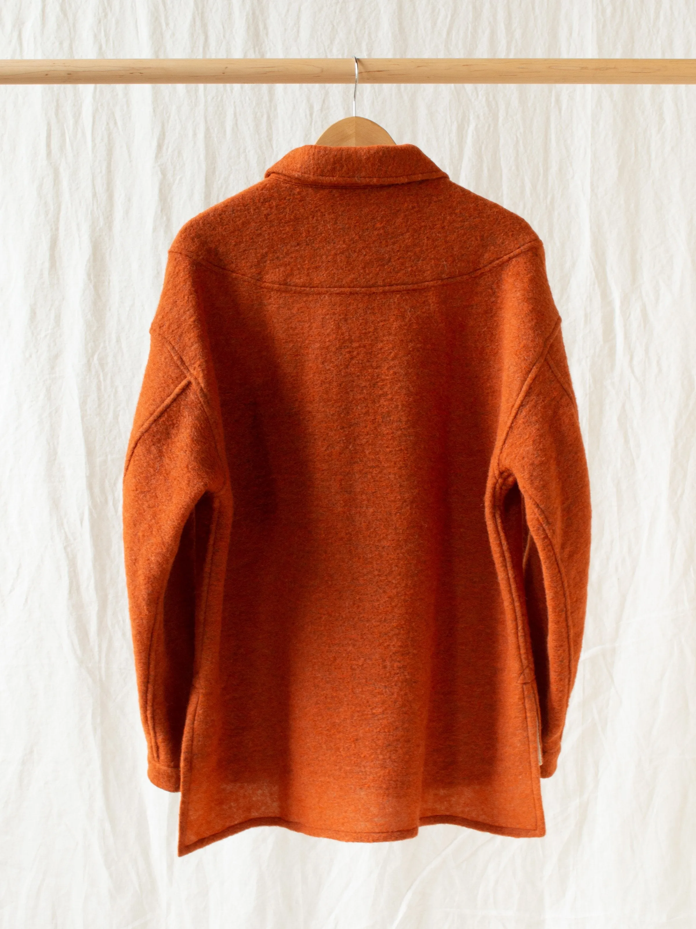 Sliba Wool Shirt - Orange