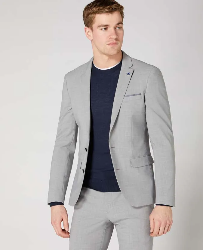 Slim Fit Wool-Blend Hyper Stretch Suit Jacket