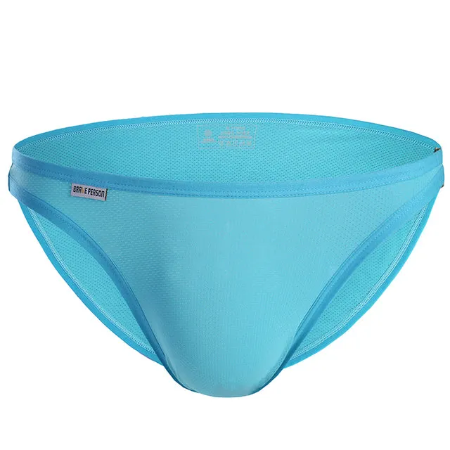 Snap Closure Side Nylon Brief