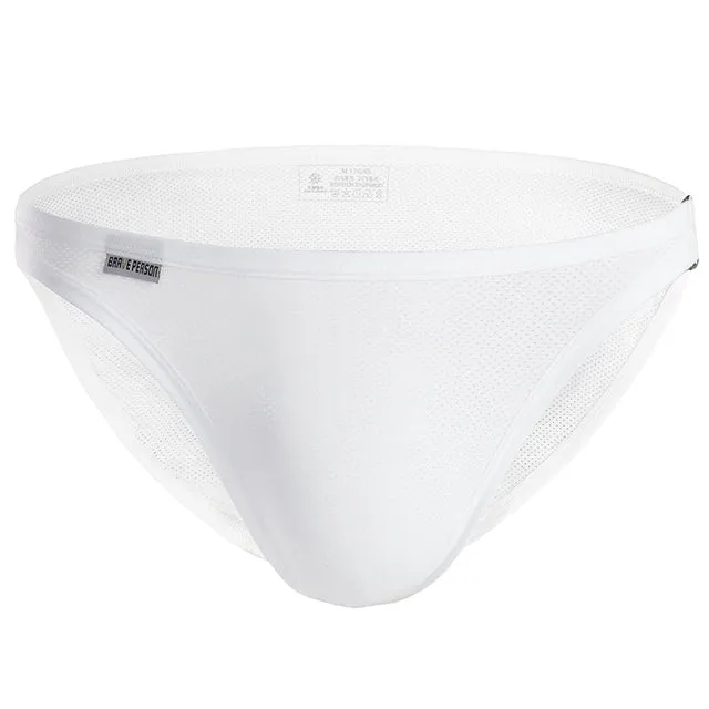 Snap Closure Side Nylon Brief