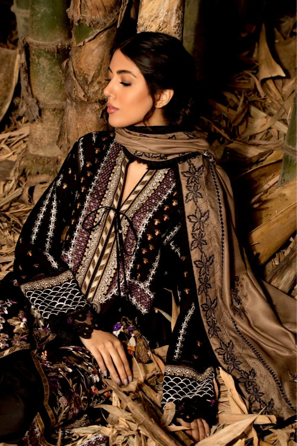 Sobia Nazir Winter Collection (with Shawl) – Design 4B