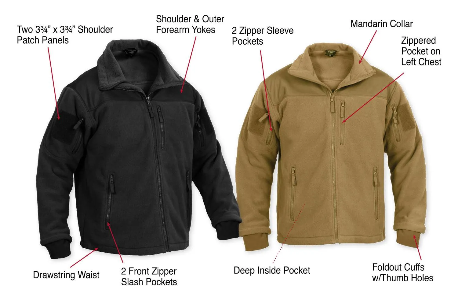 Spec Ops Tactical Fleece Jacket