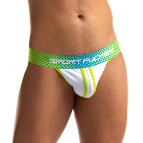 Sport Fucker Jersey Jock - XX-Large (Green/White)