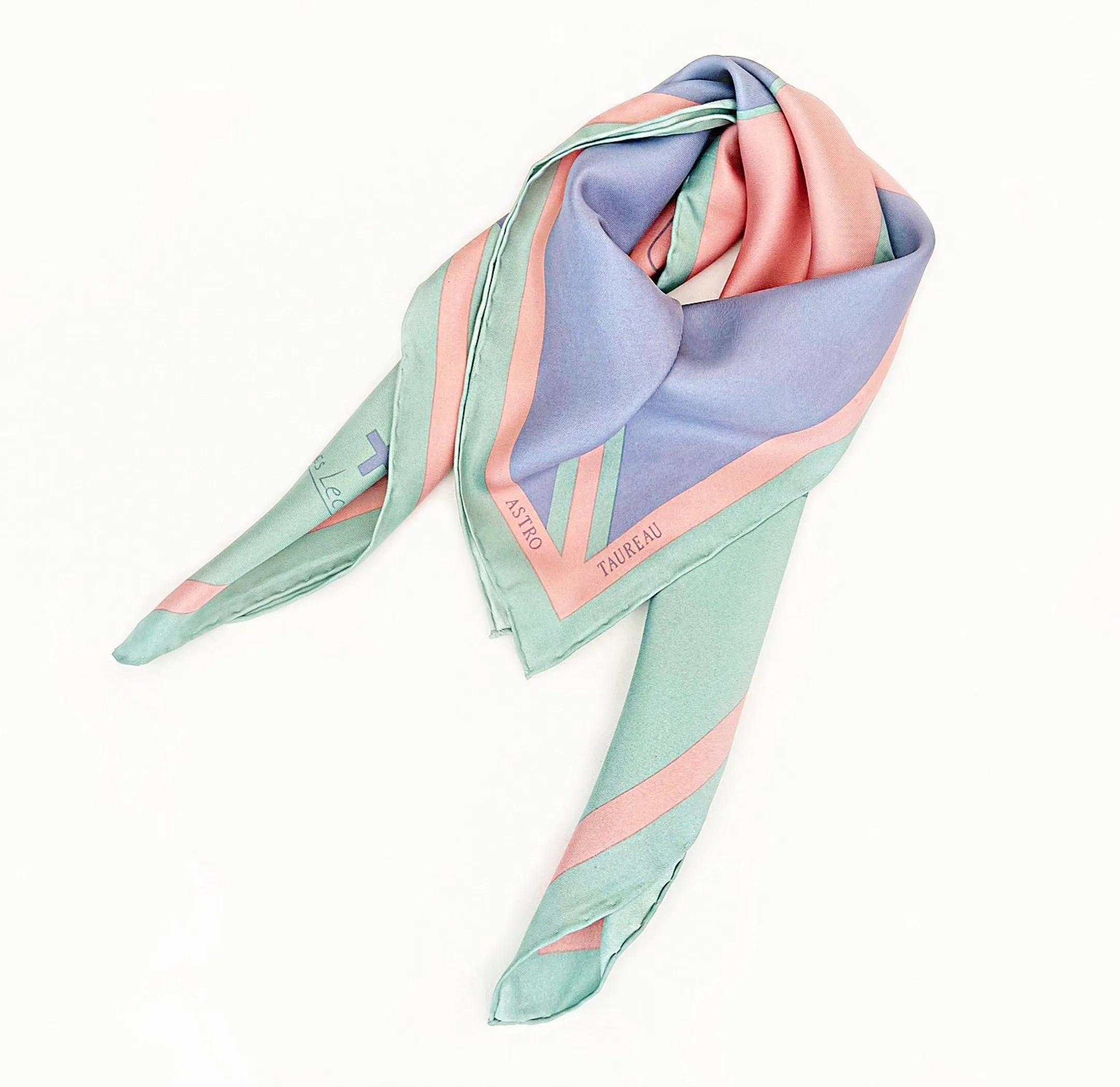 TAURUS SILK SCARF - JACQUES LECONTE