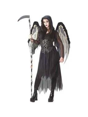 Teen Gothic Angel Costume