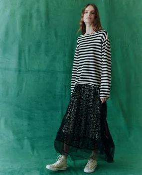 The Great - Era Skirt in Black