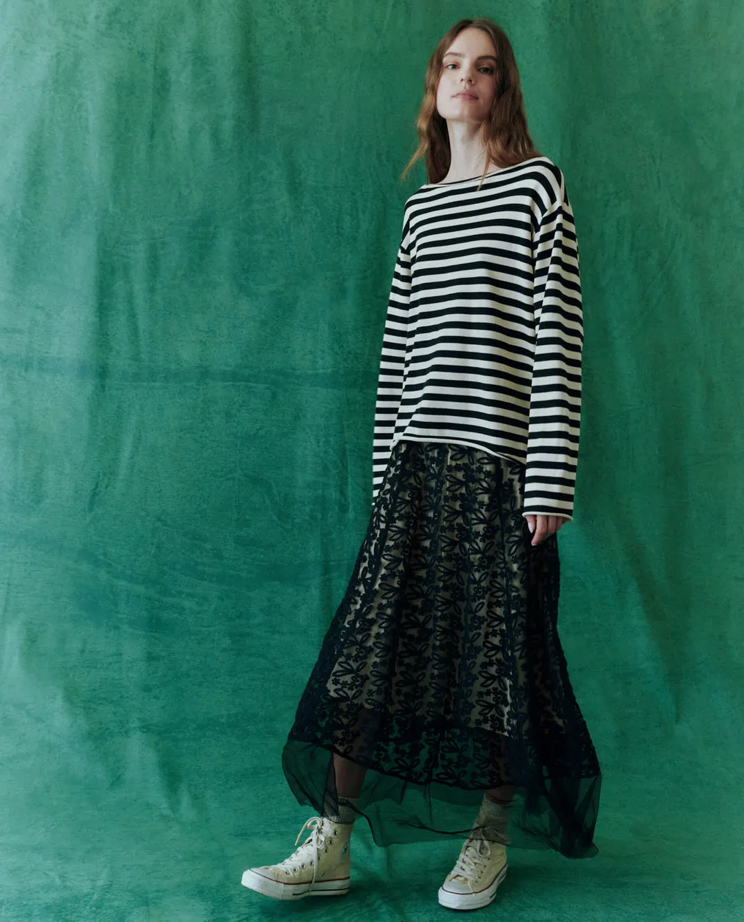 The Great - Era Skirt in Black