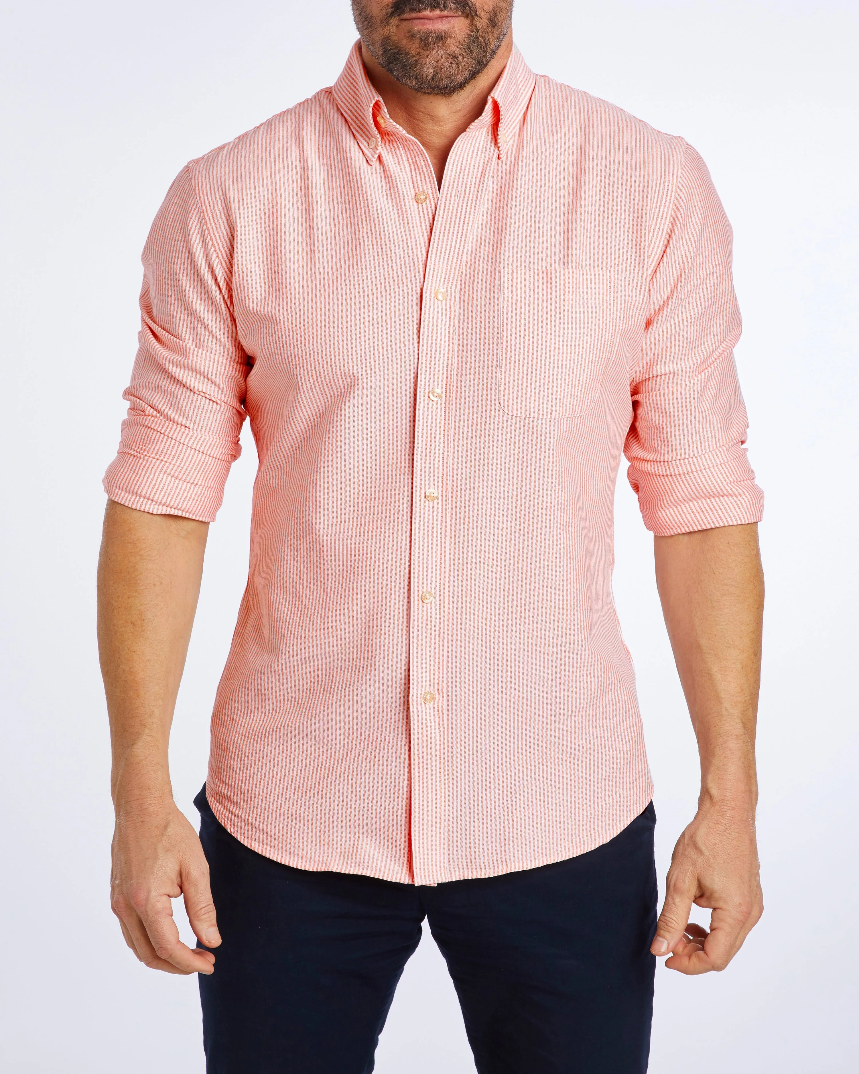 The Striped OCBD: Oxford Cloth Button Down