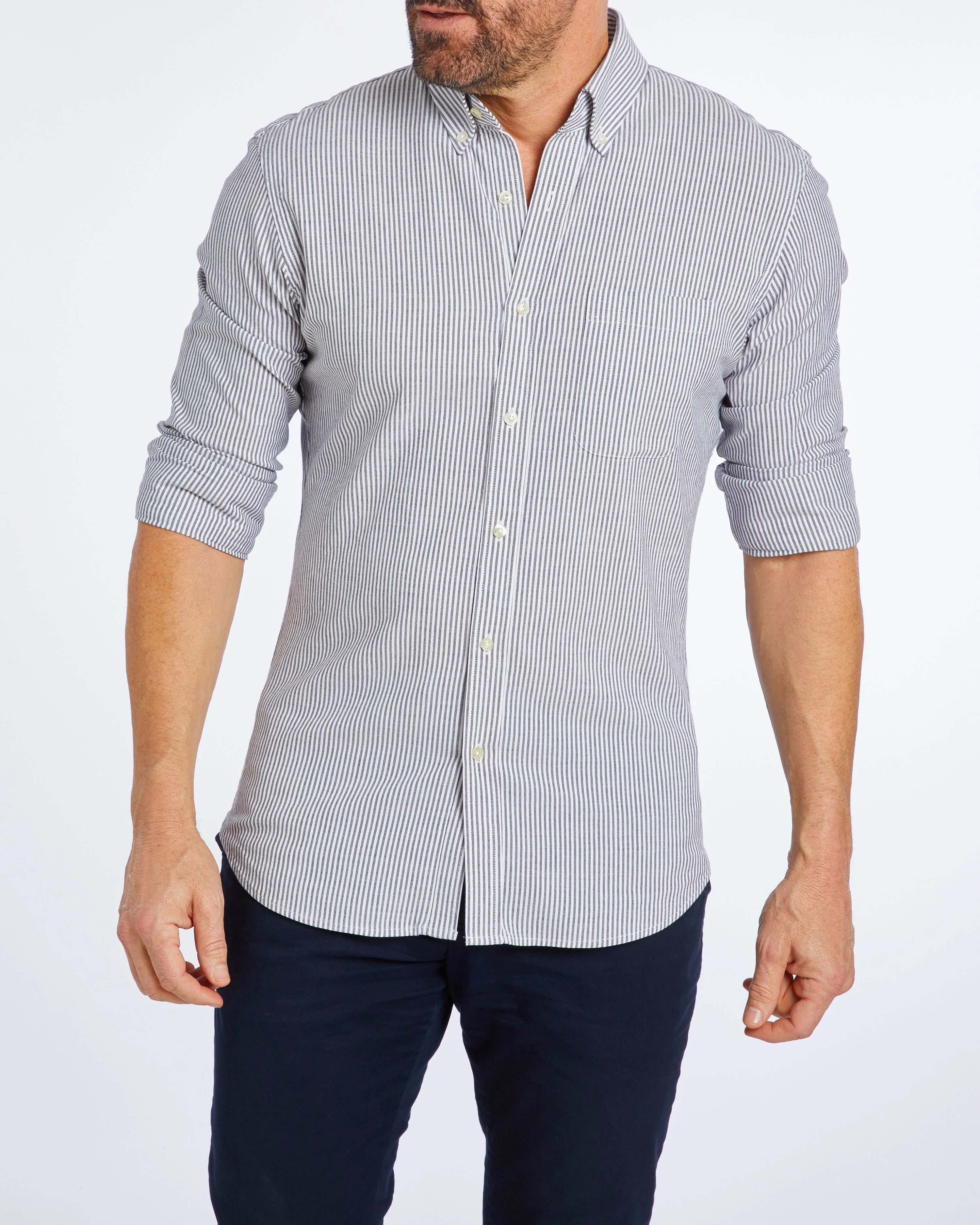 The Striped OCBD: Oxford Cloth Button Down