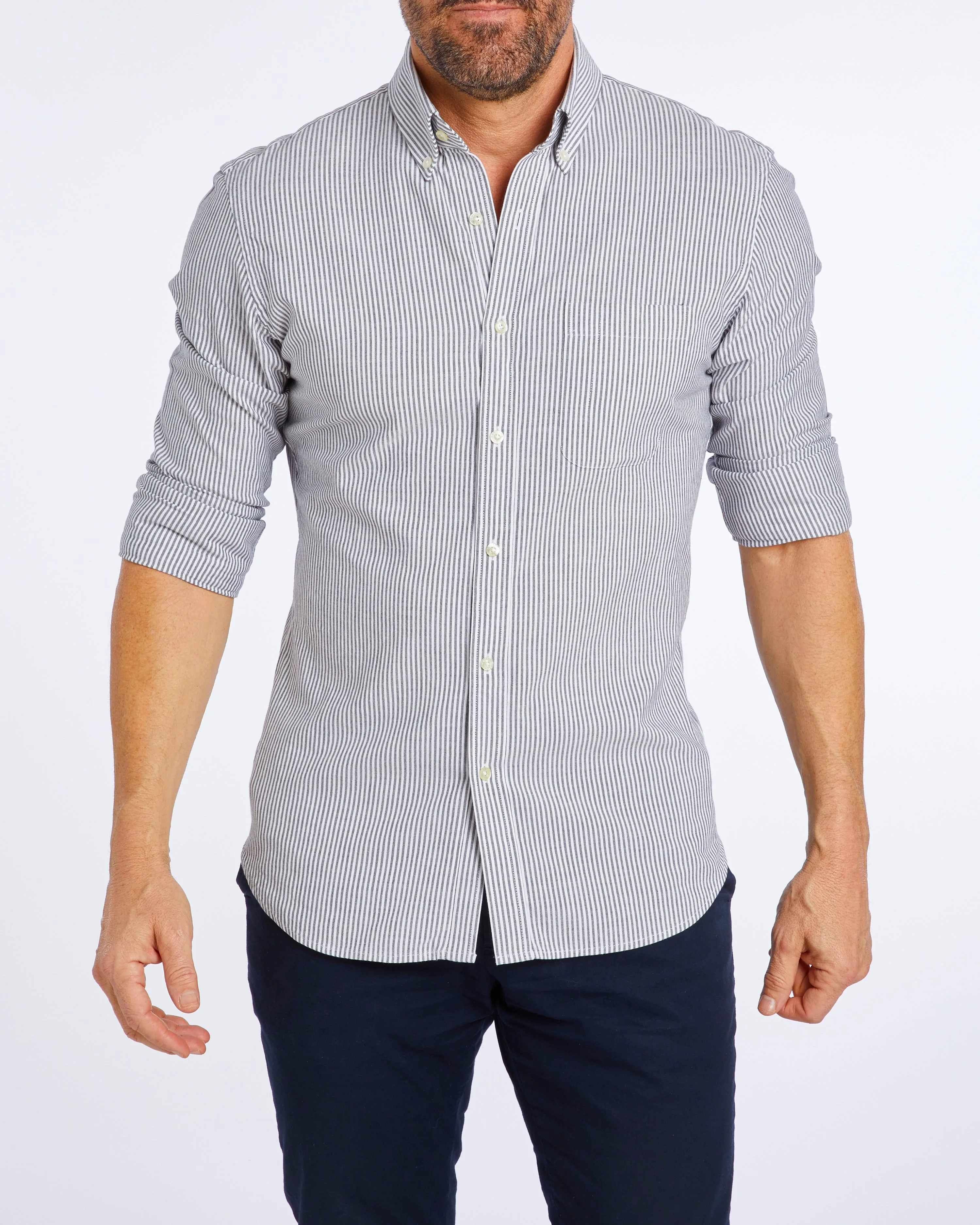 The Striped OCBD: Oxford Cloth Button Down