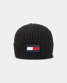 Tommy Hilfiger Kids' Big Flag Beanie Black