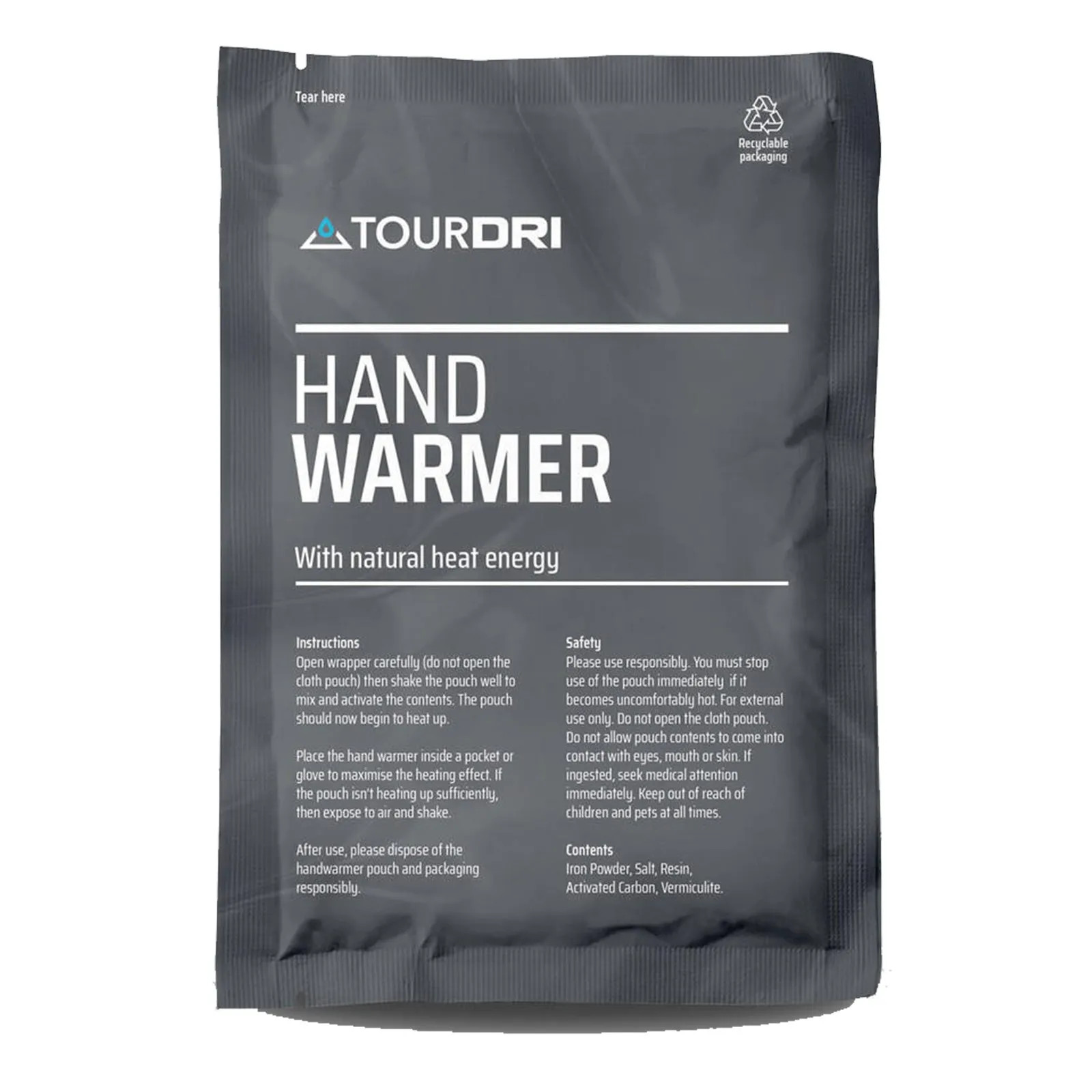 TourDri Eco-Friendly Biodegradable Hand Warmers