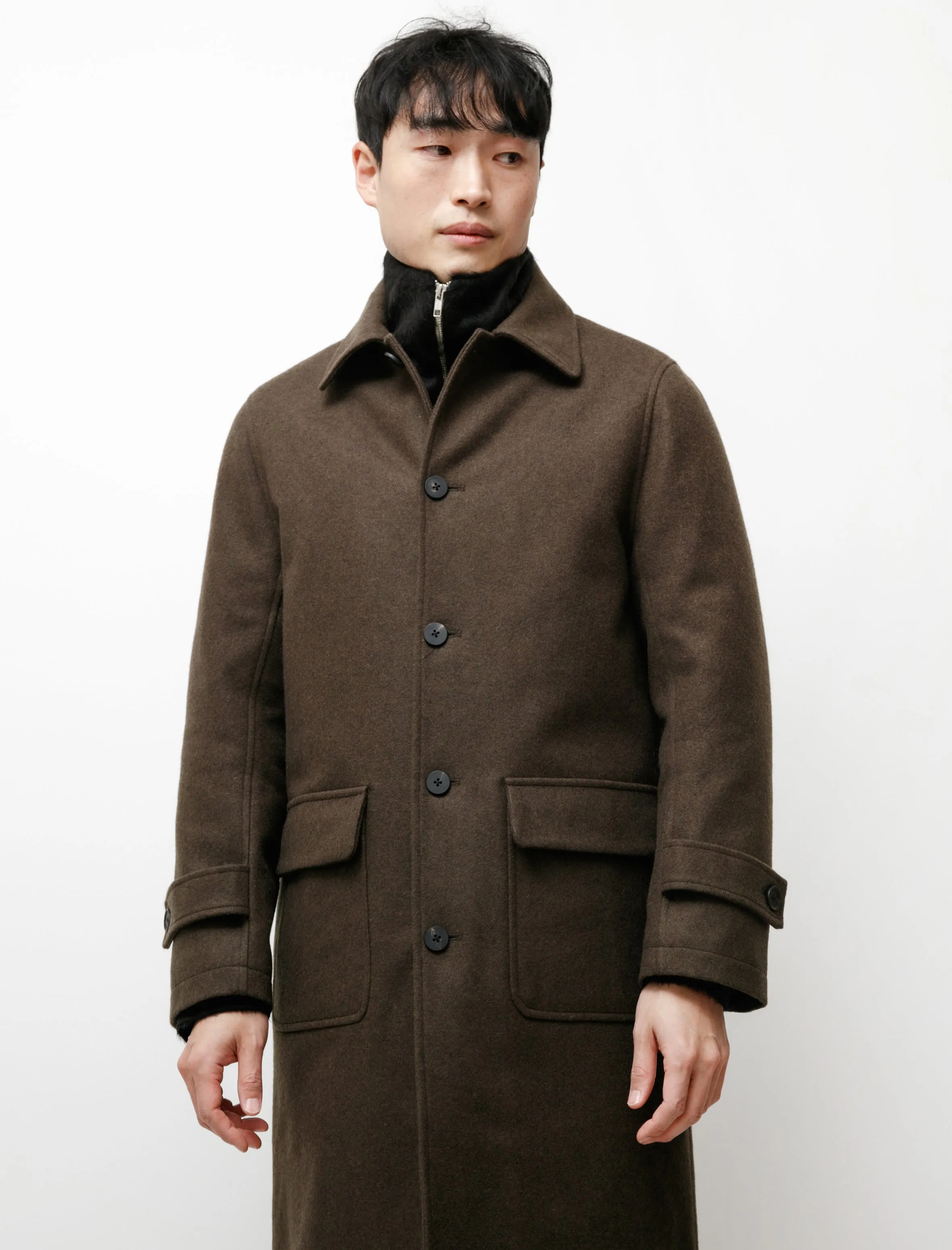 Trench Coat Dark Green