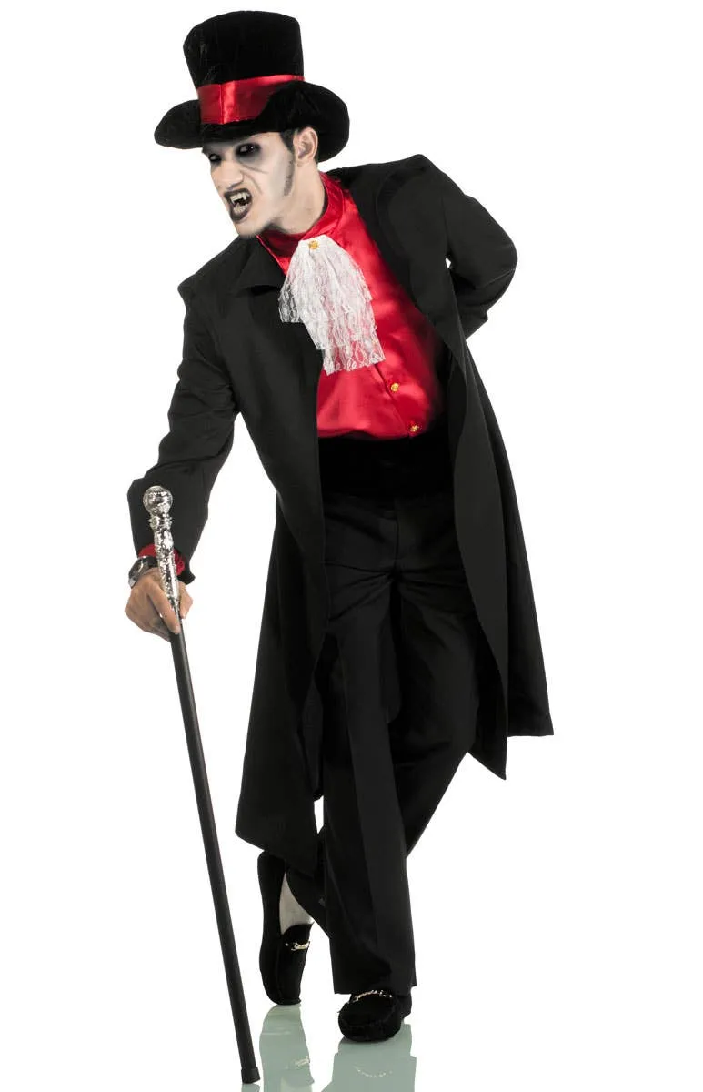 Victorian Vamp Plus Size Mens Halloween Costume