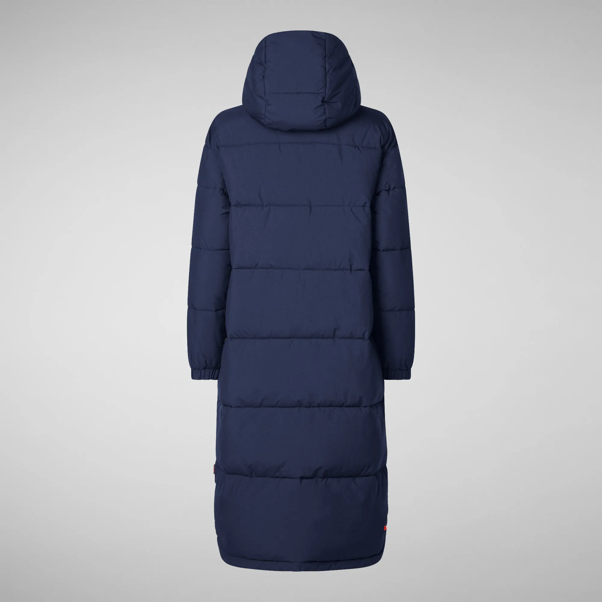 WoMen's animal free Puffer jacket Halesia in navy blue