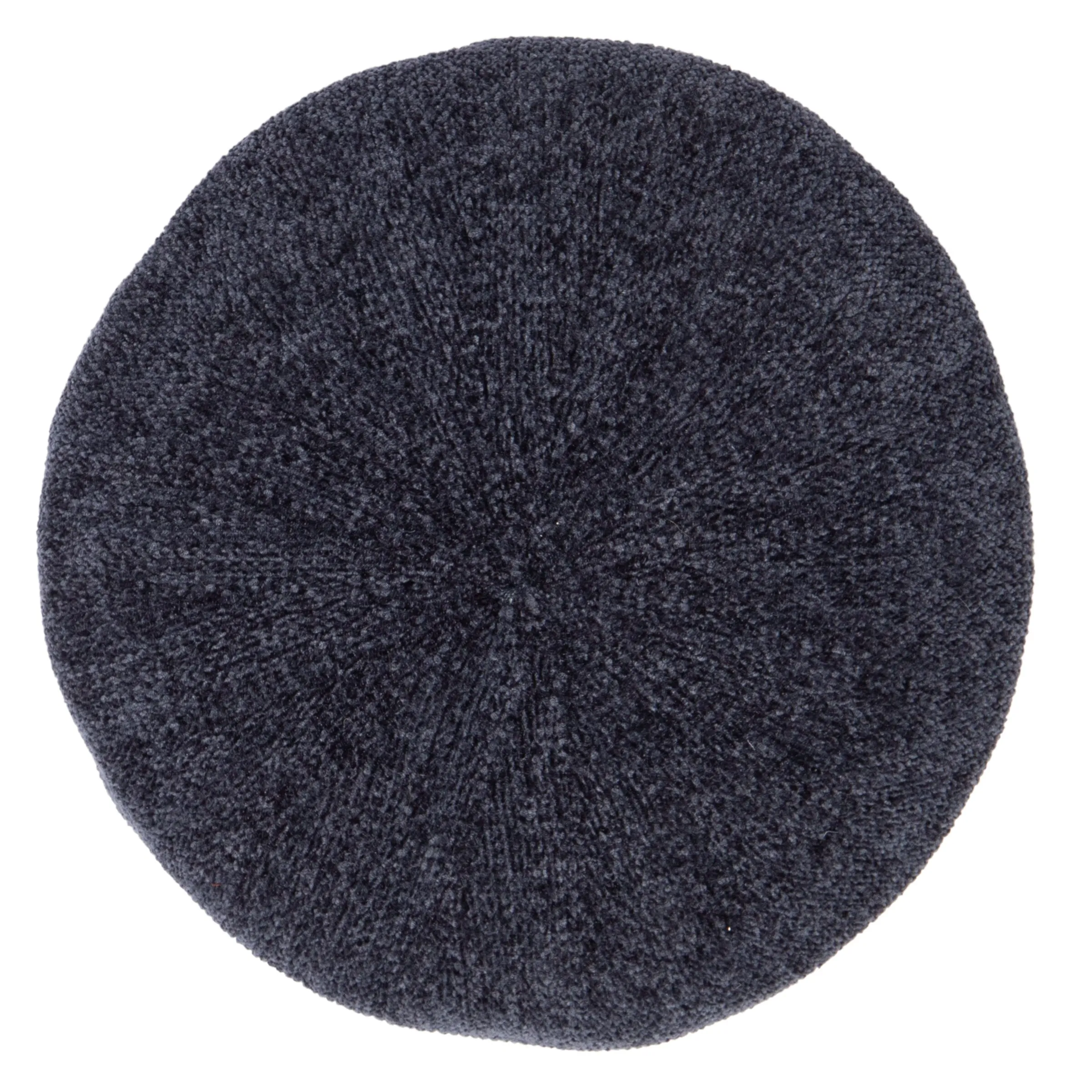 Women's Chenille Beret w/Faux Leather Band